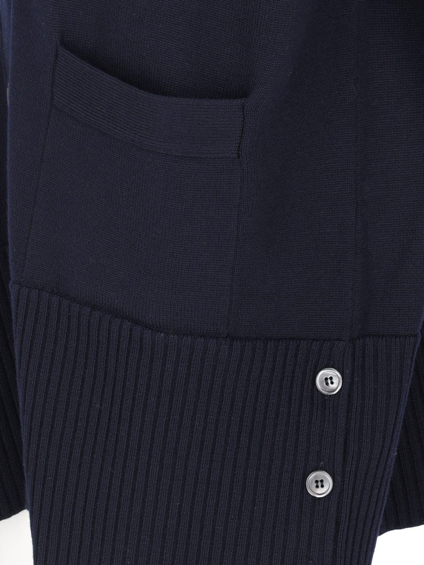 Thom Browne "4-Bar" Cardigan – Navy