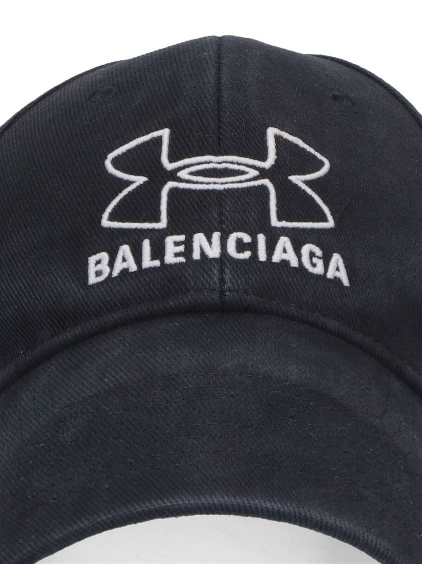 Balenciaga Logo Baseball Cap – Black