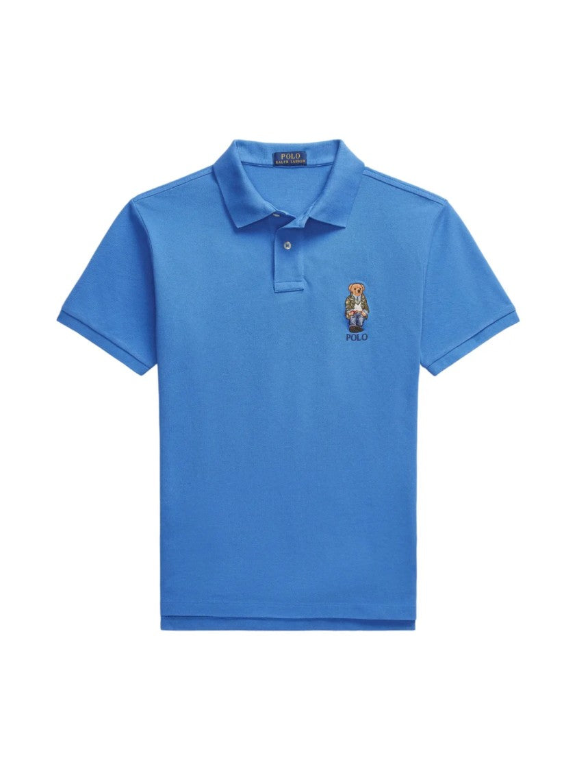 Polo Ralph Lauren Custom Slim Fit Polo Bear Polo Shirt