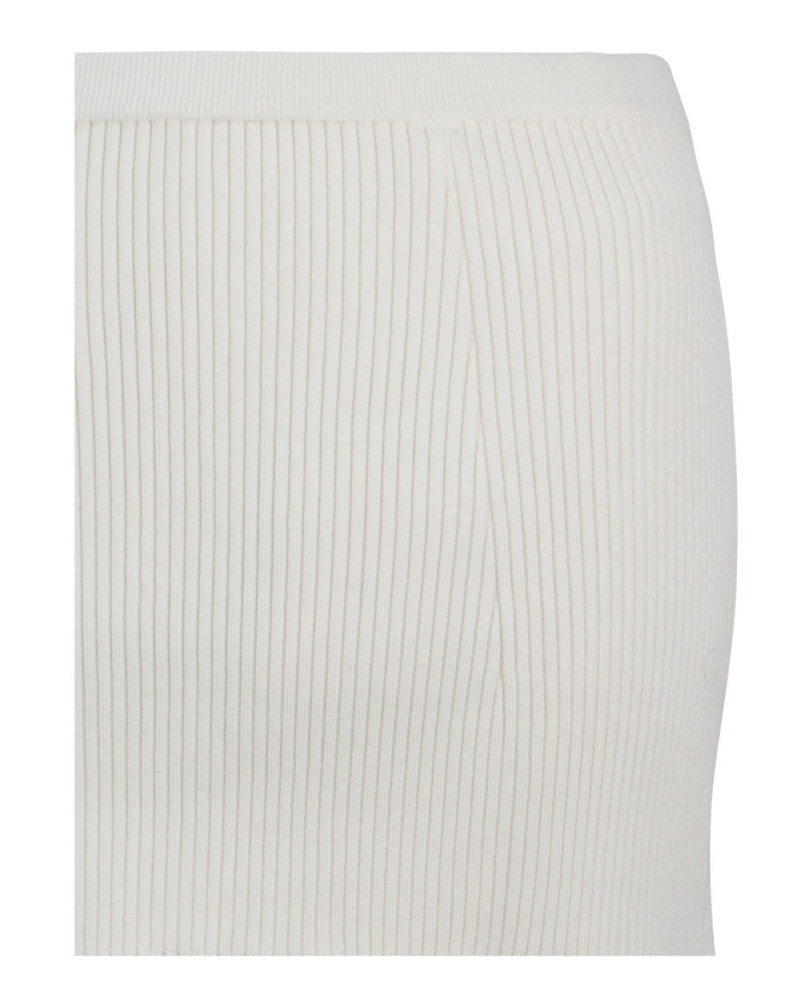 Givenchy Ribbed Knit Skirt