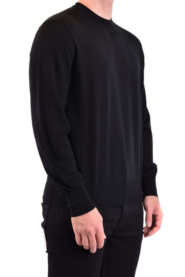 Neil Barrett 100% Wool Knit Sweater Crew Neckline