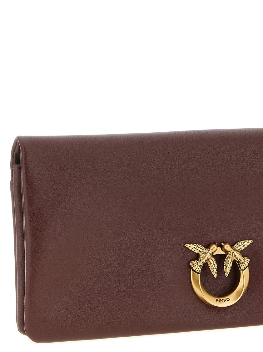 Pinko Medium 'Love Click Soft Horizontal' Clutch Bag