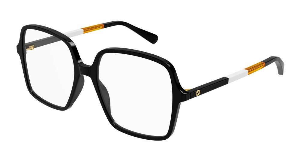 Gucci Eyeglasses Gucci Gg1003o 010 Black Black Transpare 53/16/140