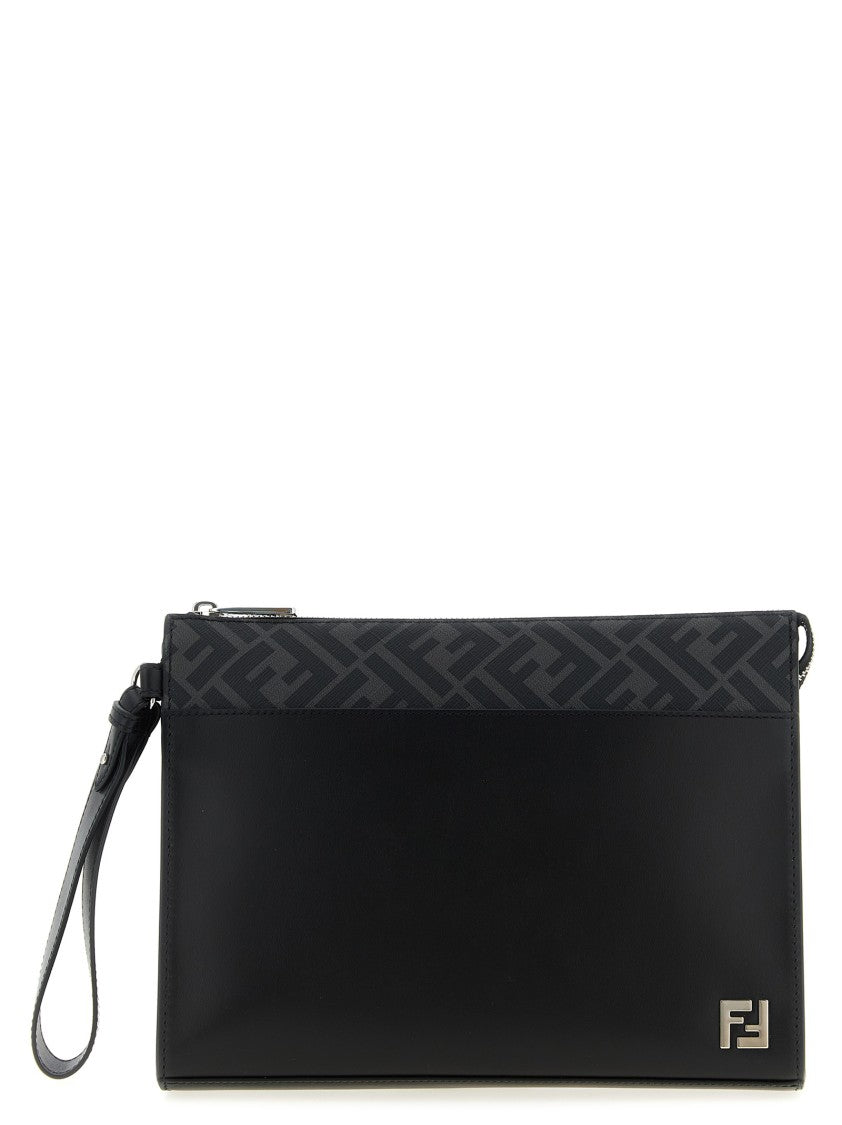 Fendi Squared Ff' Clutch