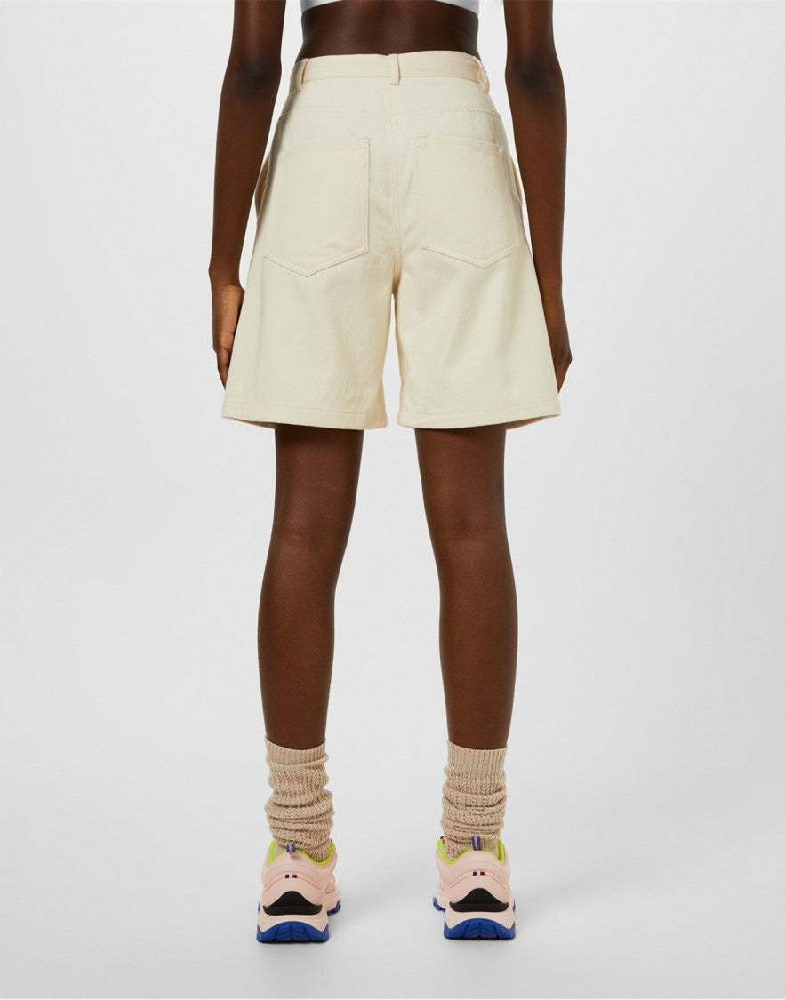 Moncler Drawstring-Waist Knee-Length Shorts