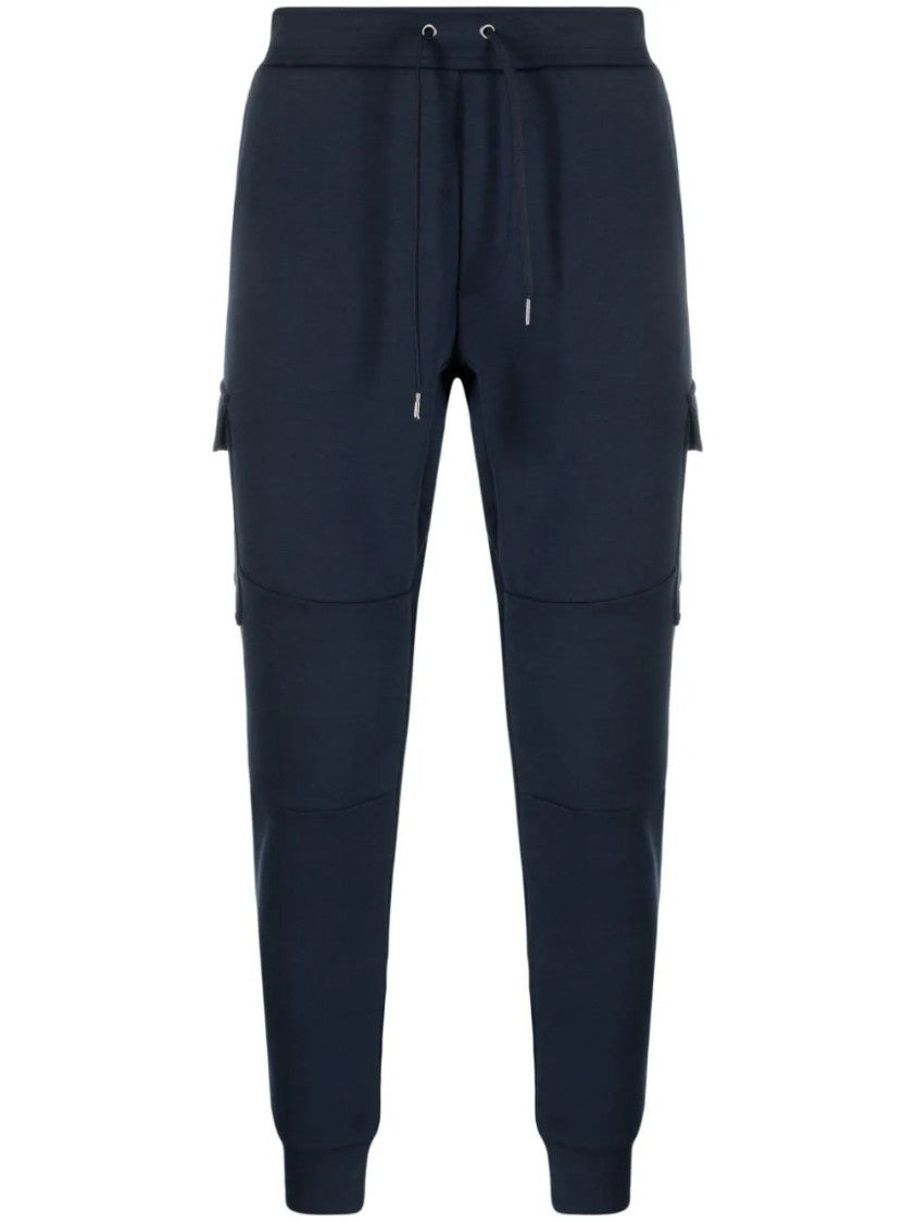 Polo Ralph Lauren Tapered Blue Cargo Pants With Elastic Waistband