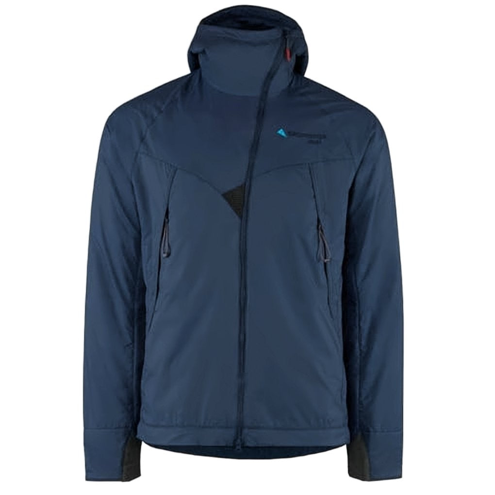 Klattermusen Blue Jacket With High Collar