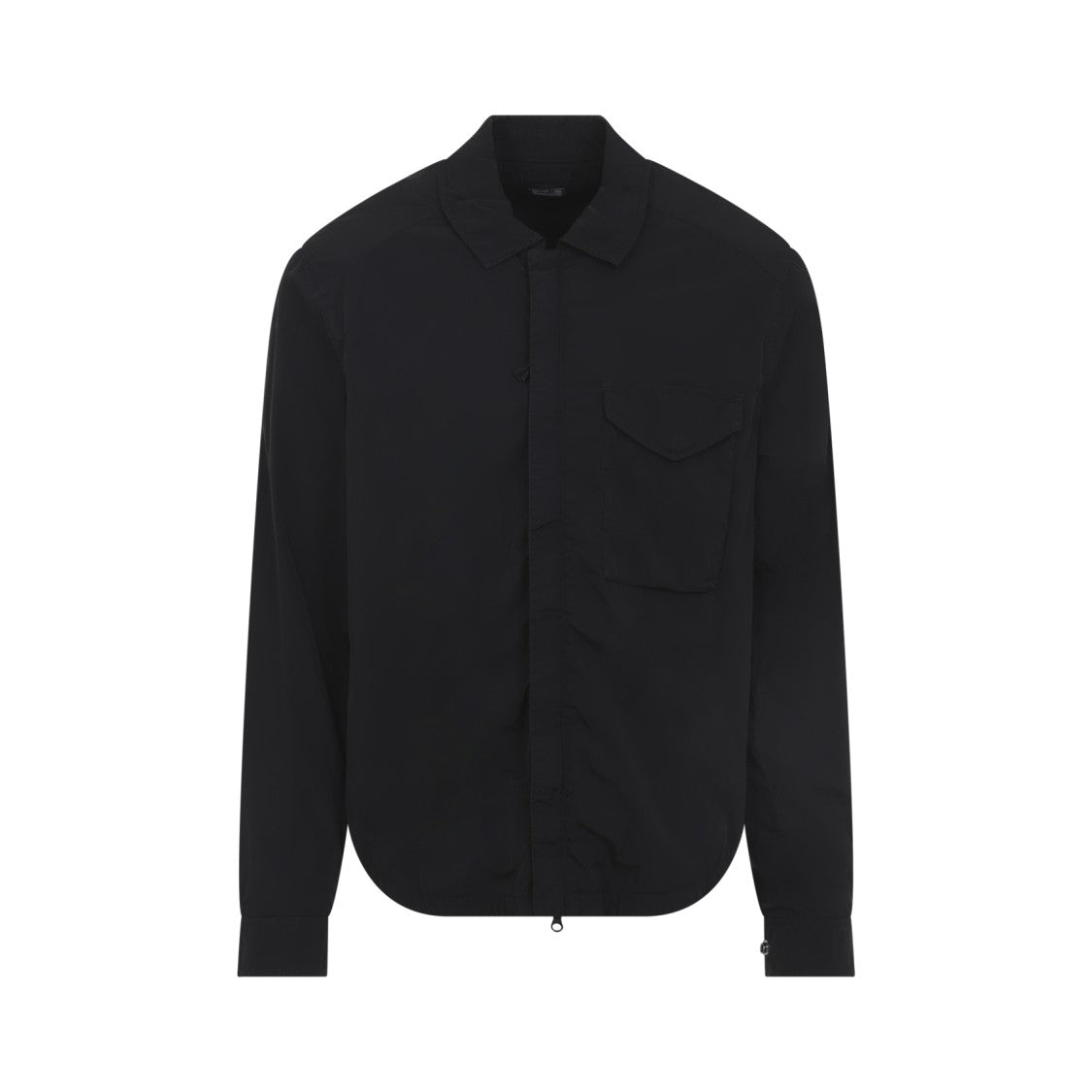C.P. Company Long-Sleeved Black Casual Shirt