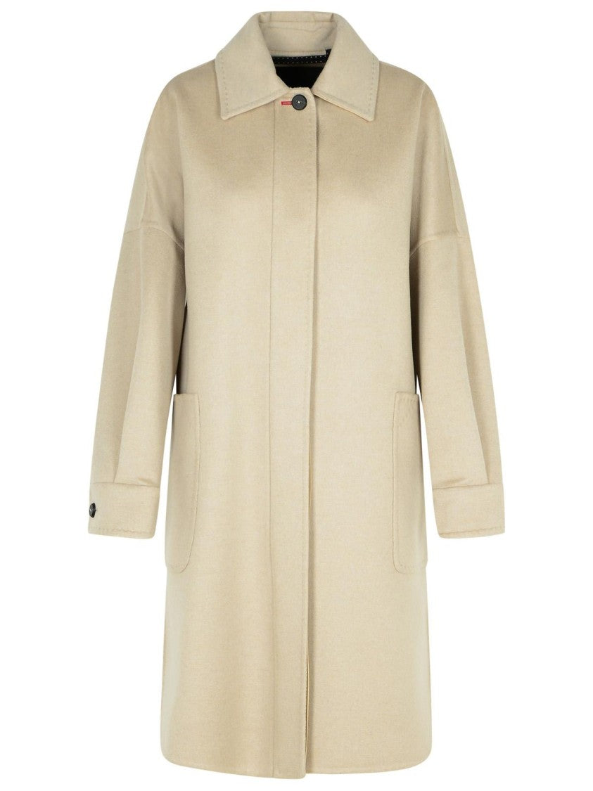 Max Mara Baruffa' Beige Cashmere Coat