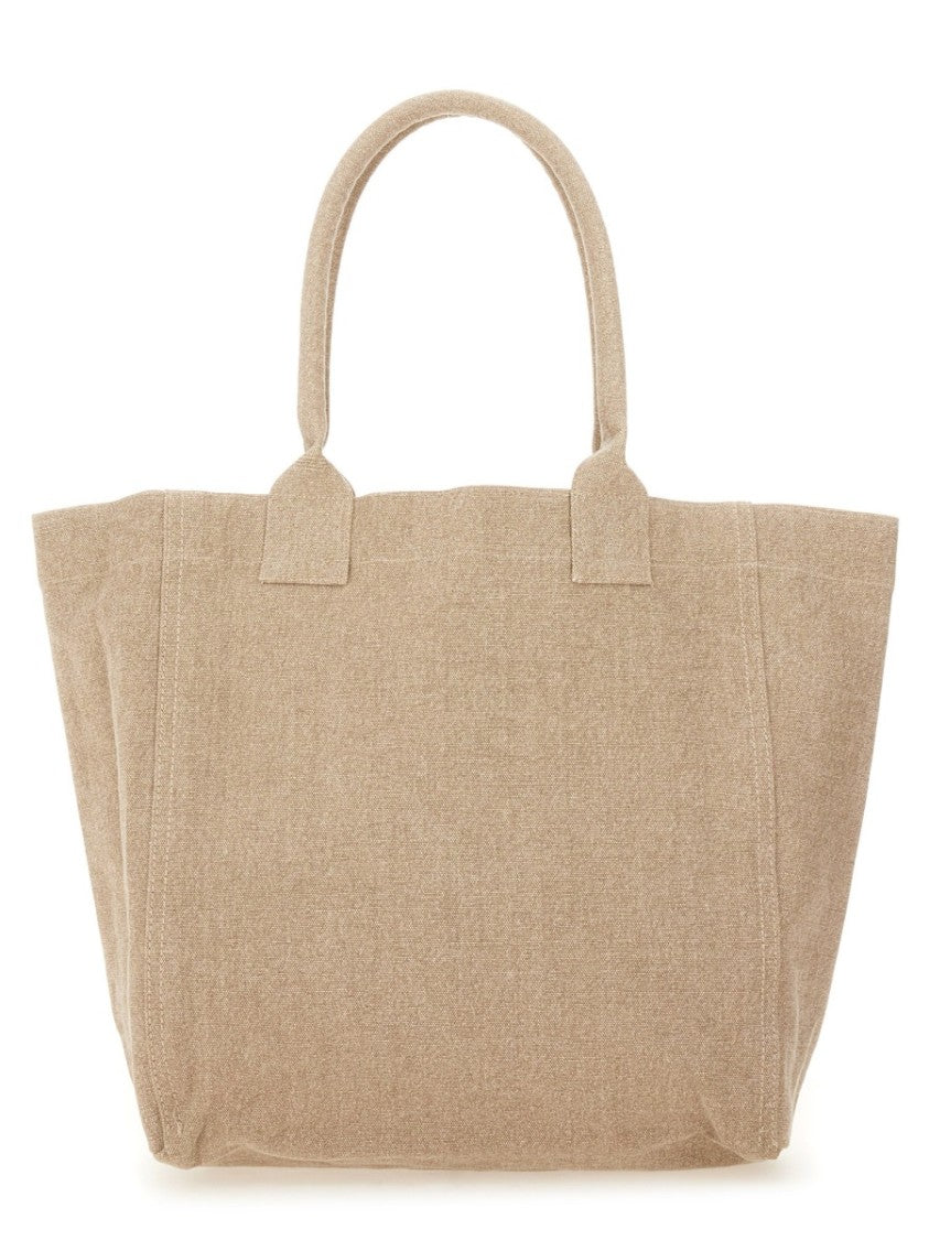 Isabel Marant Yenky Small Textured Cotton Tote Bag