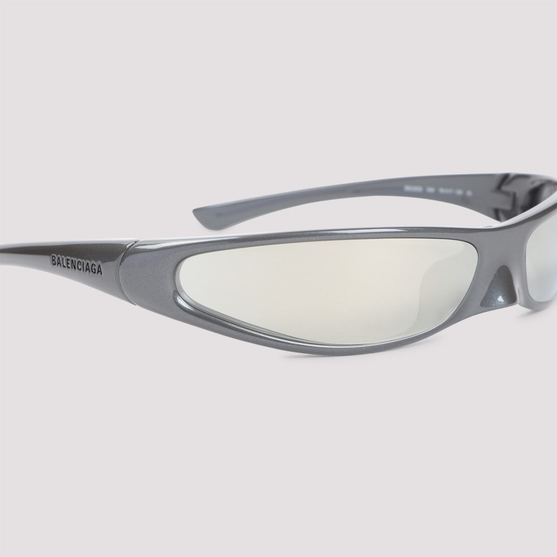 Balenciaga Grey Acetate Blade Rect Bb0383s Sunglasses