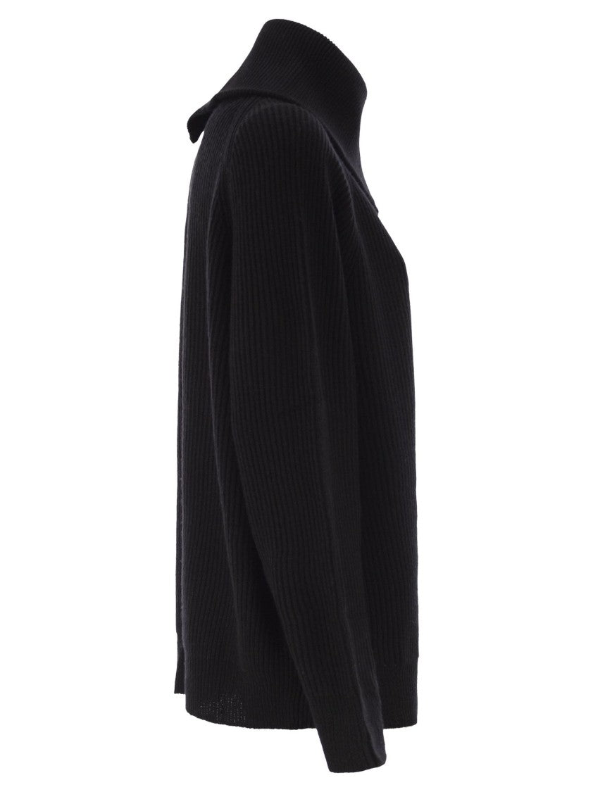 Sportmax Salpa - Cashmere-Blend Sweater With Zip