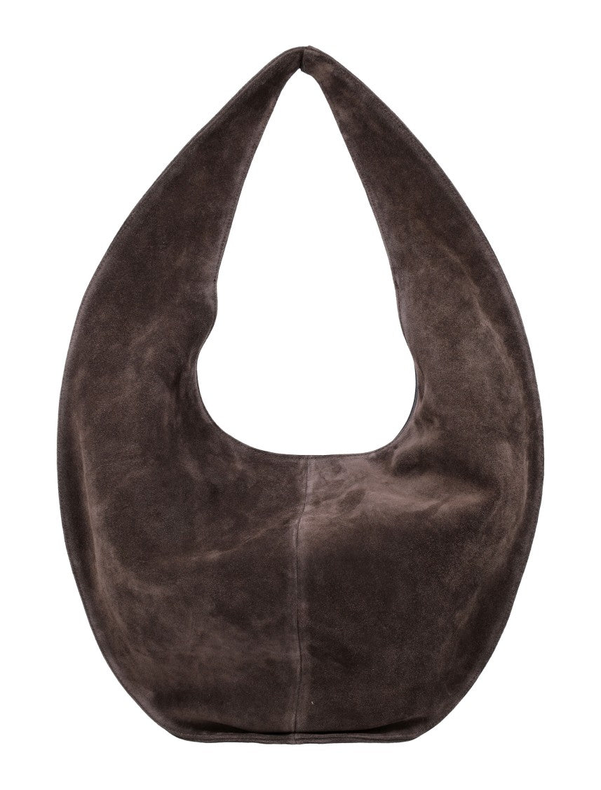 Maeden Rounded Suede Nappa Tote Bag