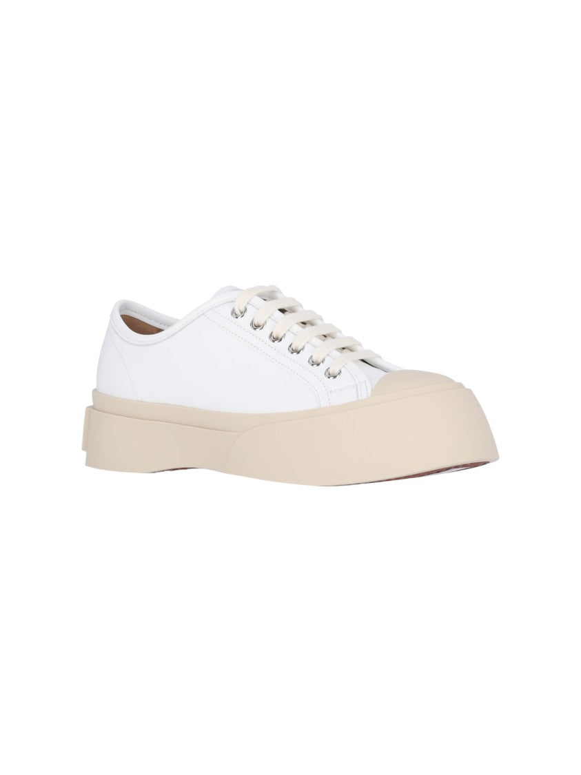 Marni "Pablo" Platform Sneakers – White