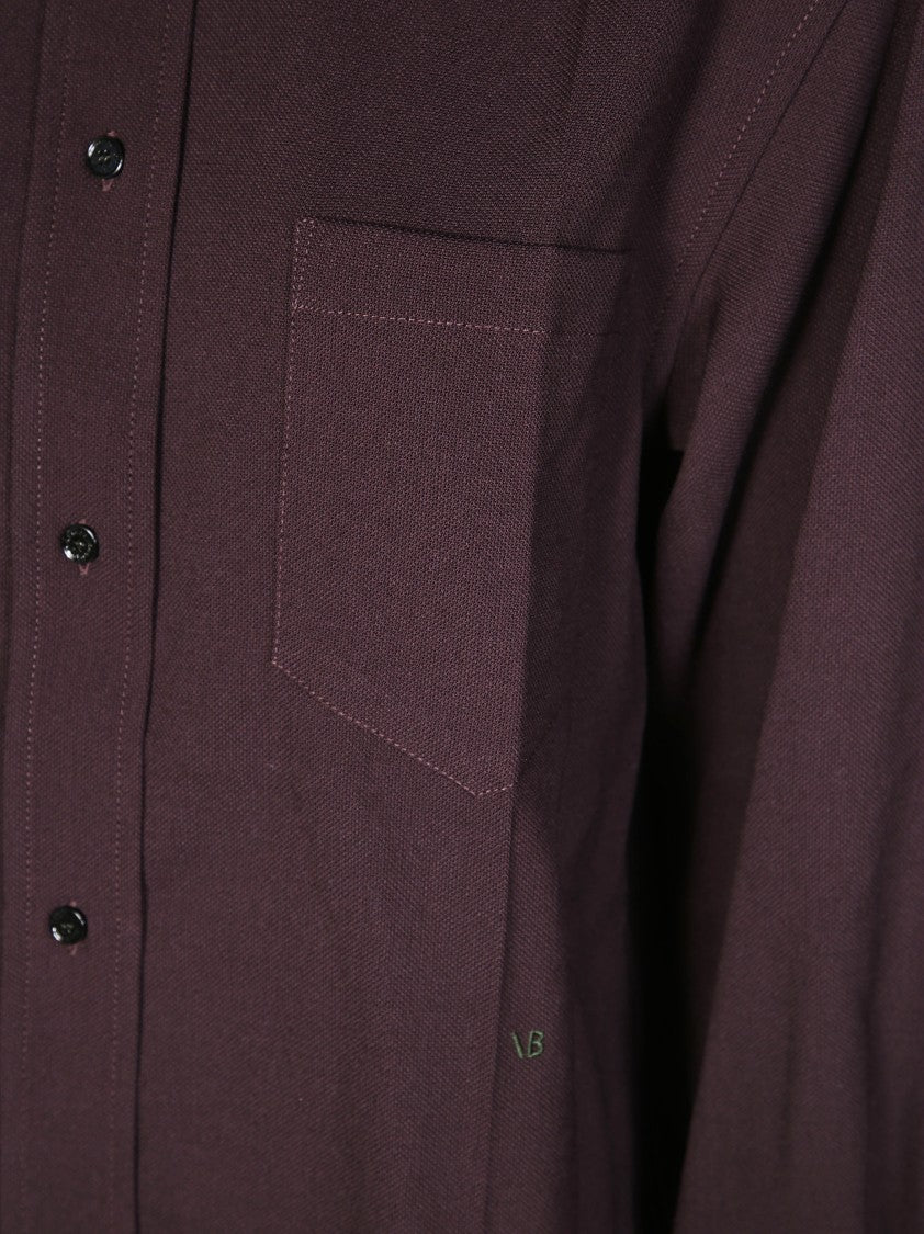 Victoria Beckham Classic White Shirt With Tailored Fit