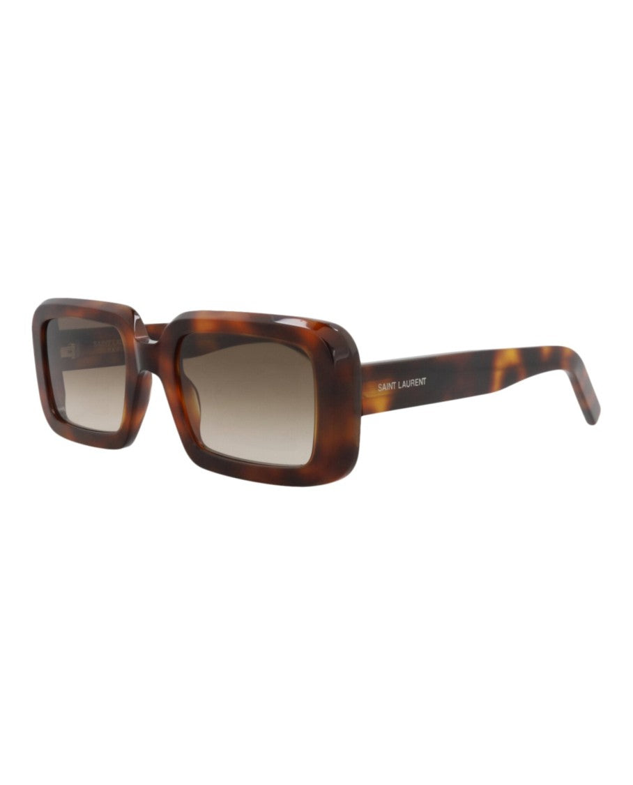 Saint Laurent Square-Frame Recycled Acetate Sunglasses