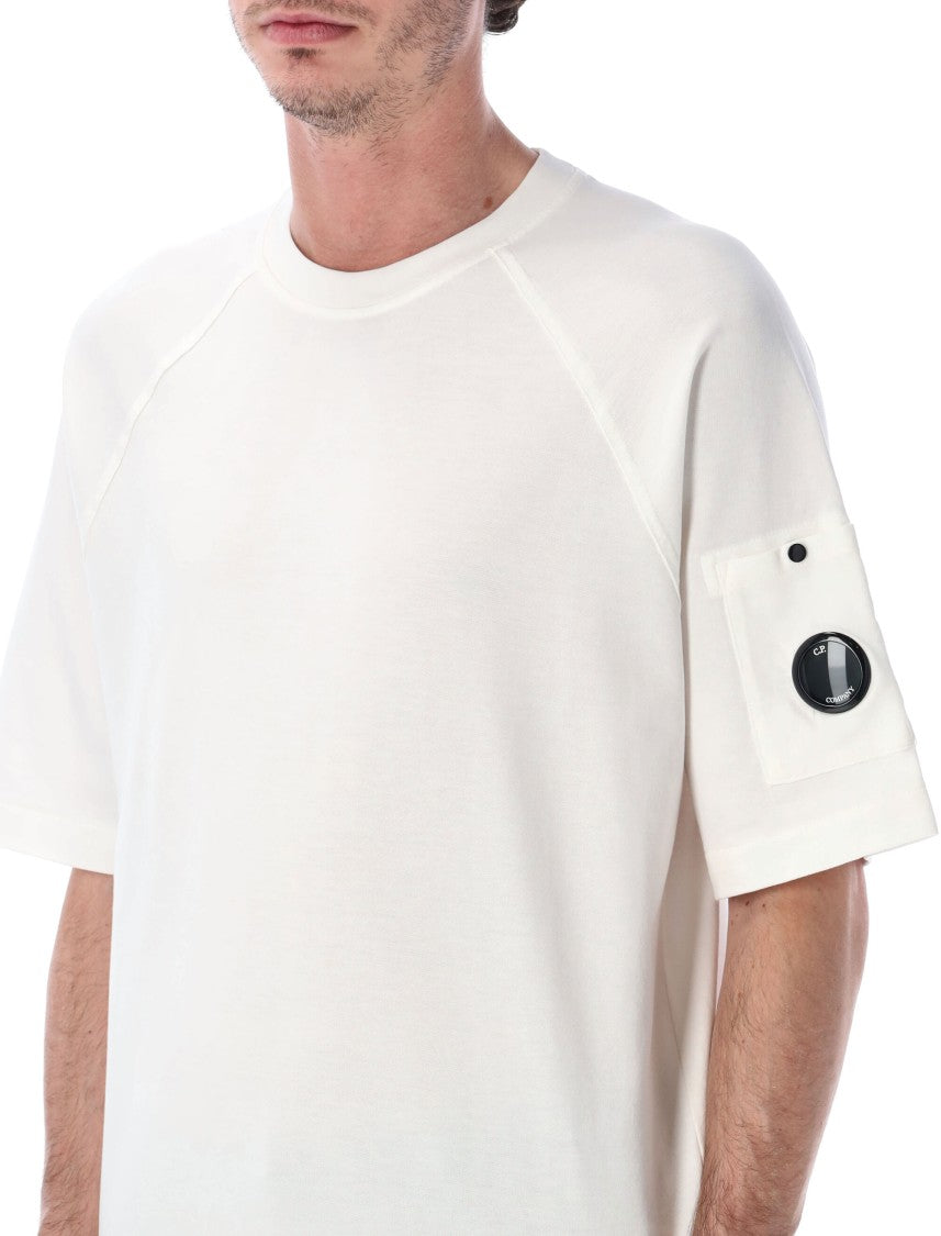 C.P. Company Light Fleece Short Sleeve Knit Top