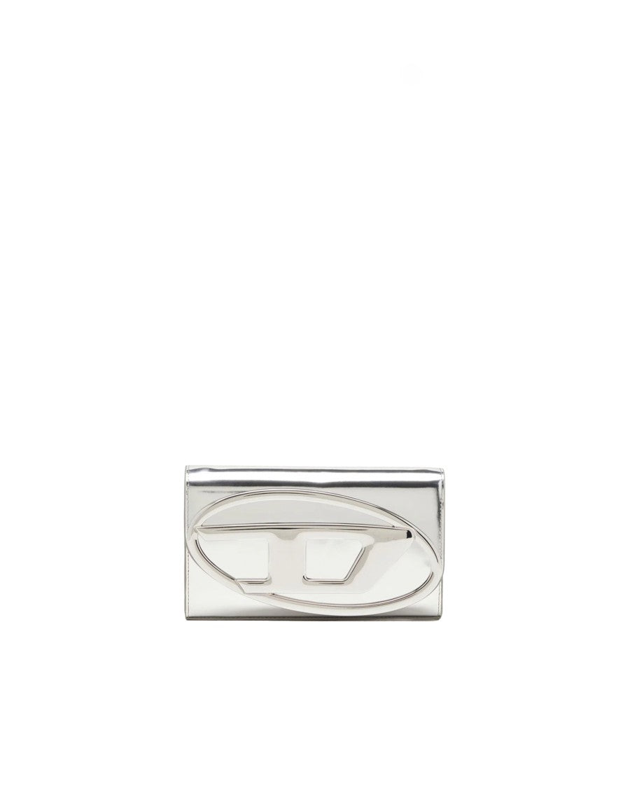Diesel 1Dr Silver Wallet