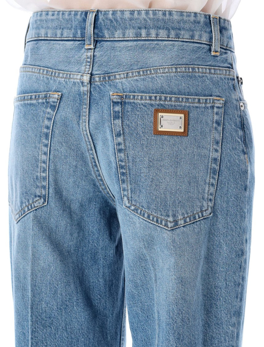 Dolce & Gabbana Relaxed-Fit Denim Jeans