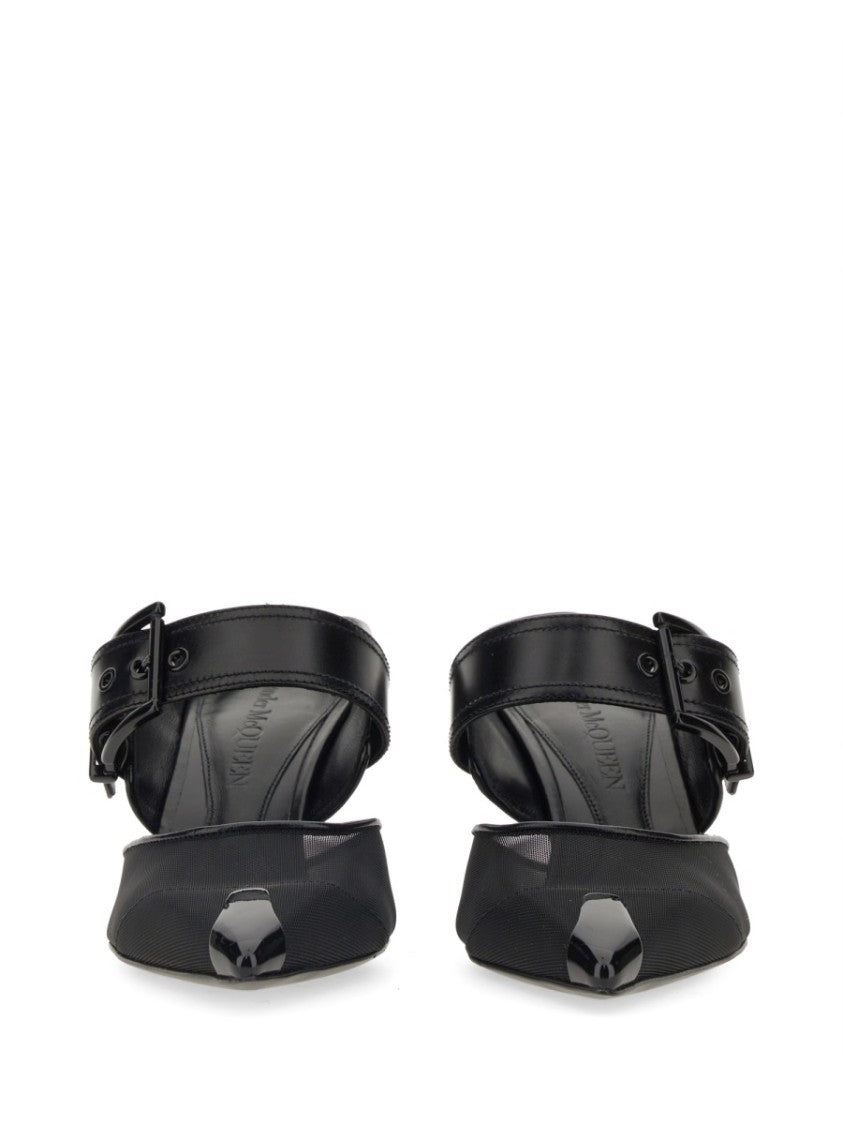 Alexander Mcqueen Punk Sandal With Buckle