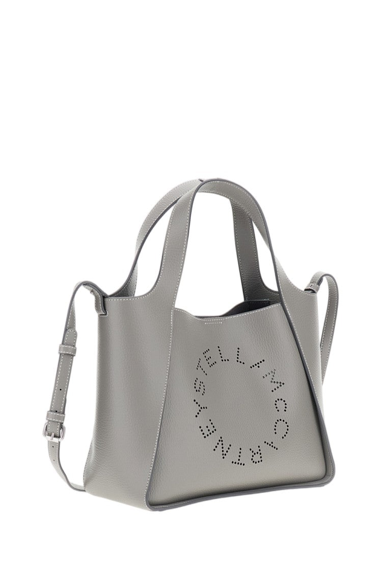 Stella Mccartney Grey Alter Mat Vegan Leather Tote Bag