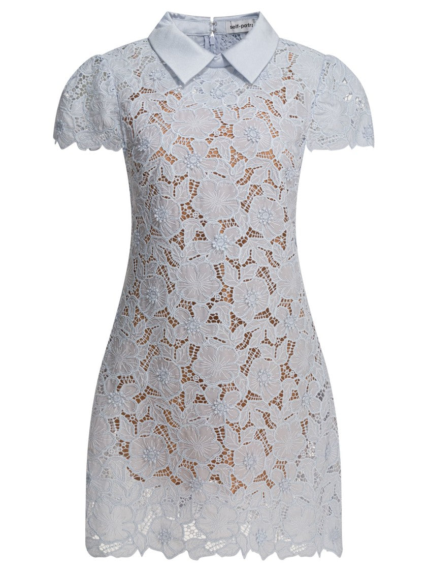 Self-Portrait Guipure Lace Dress