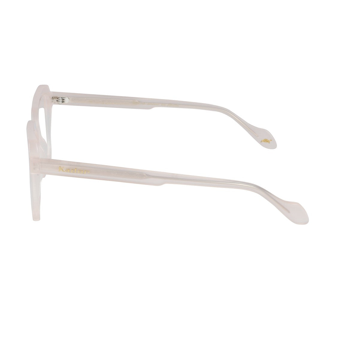 Kador Kallima Light Translucent Beige Square Frame Eyeglasses