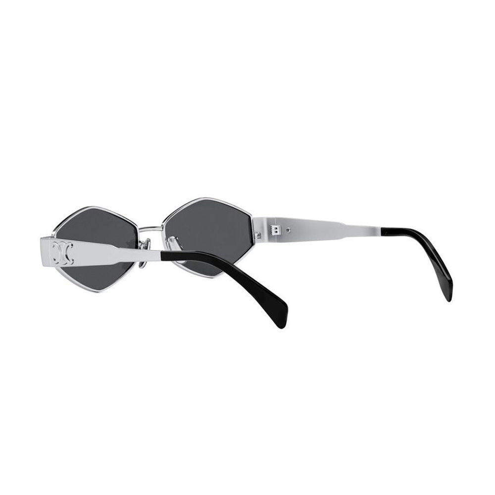 Celine Metal Triomphe Geometric Silver Metal Triomphe Sunglasses