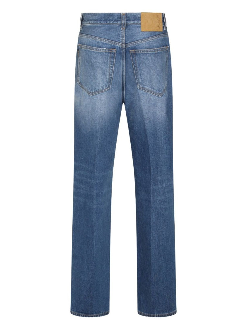 Haikure Blue Five Pockets Denim Jeans