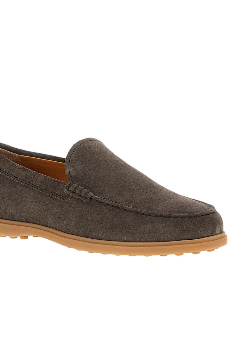 Tod's Brown Pantofola Loafers