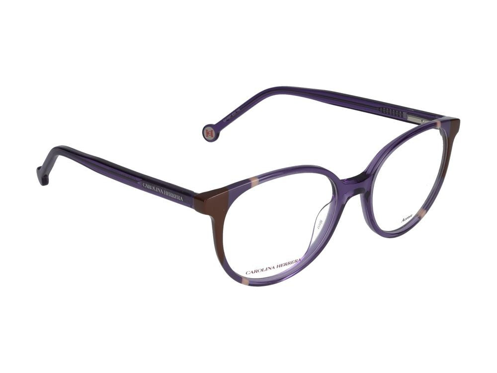 Carolina Herrera Eyeglasses Ch 0067 E53 Viola Marrone 52/17/145