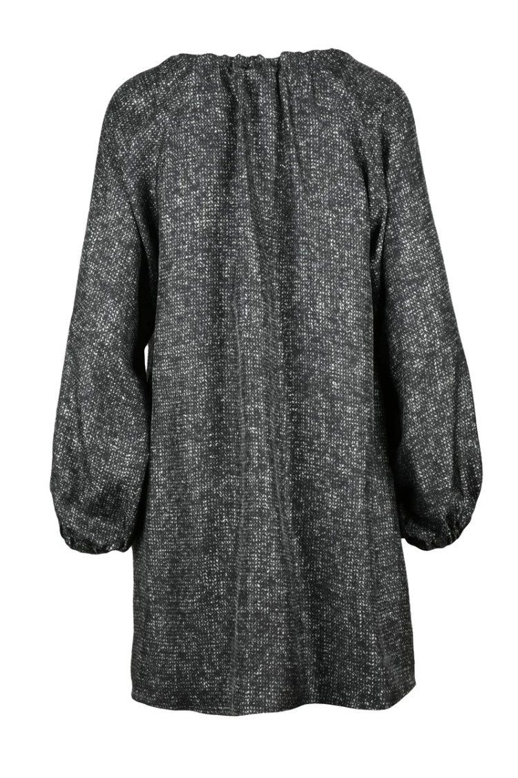 Max Mara Short Silk Dress - Grey