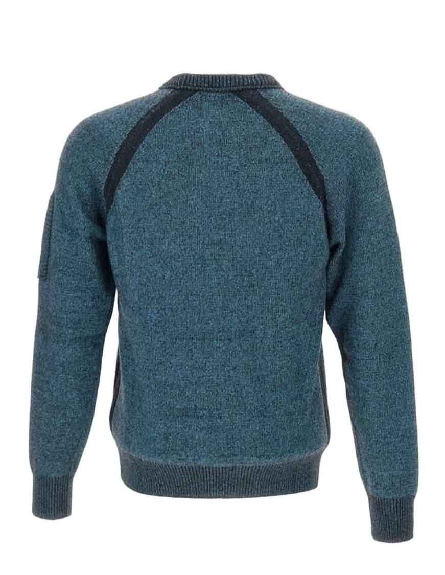 C.P. Company Textured Knit Sweater With Patch Pocket