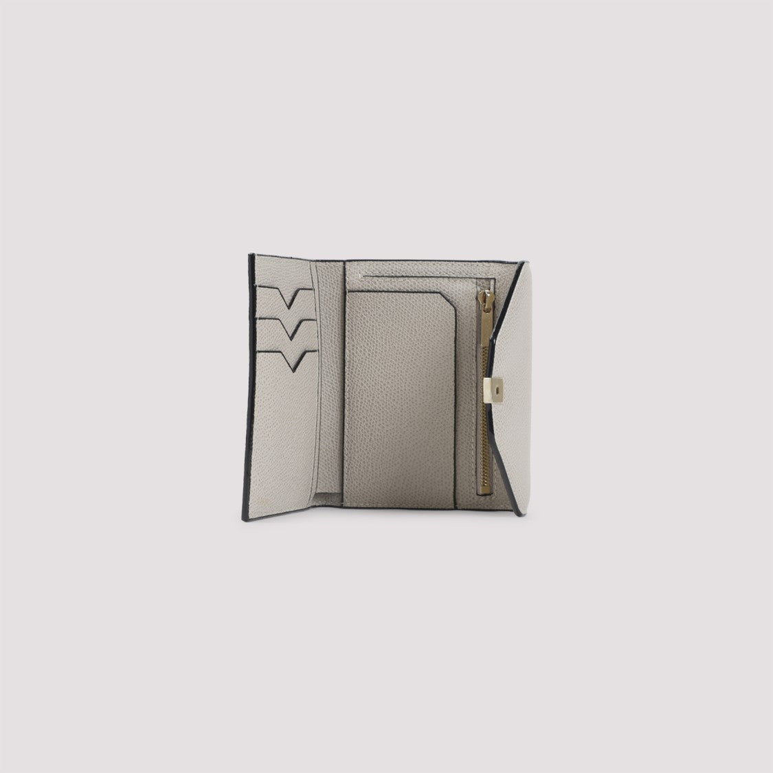 Valextra Iside Nude Calf Leather Wallet