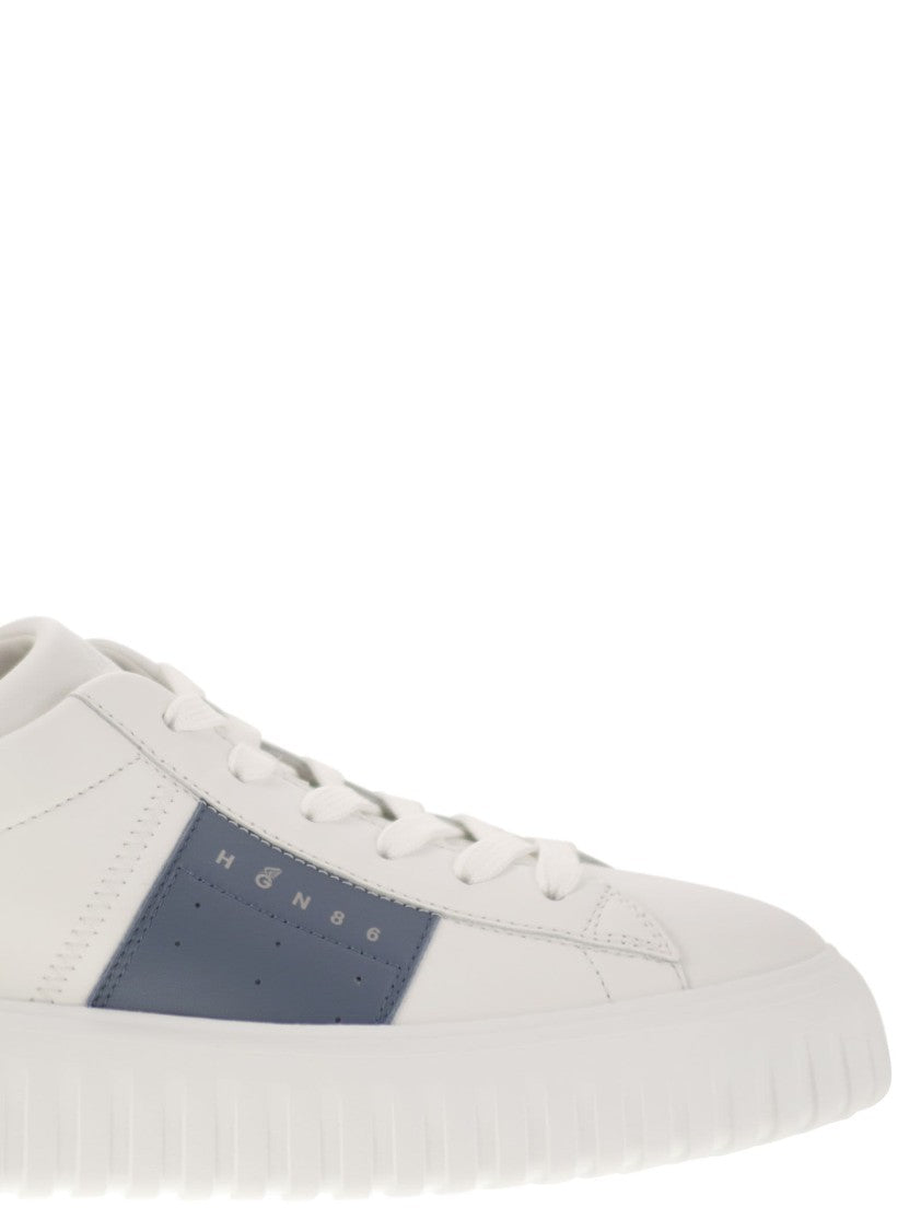 Hogan H-Stripes Sneakers With Extralight Sole