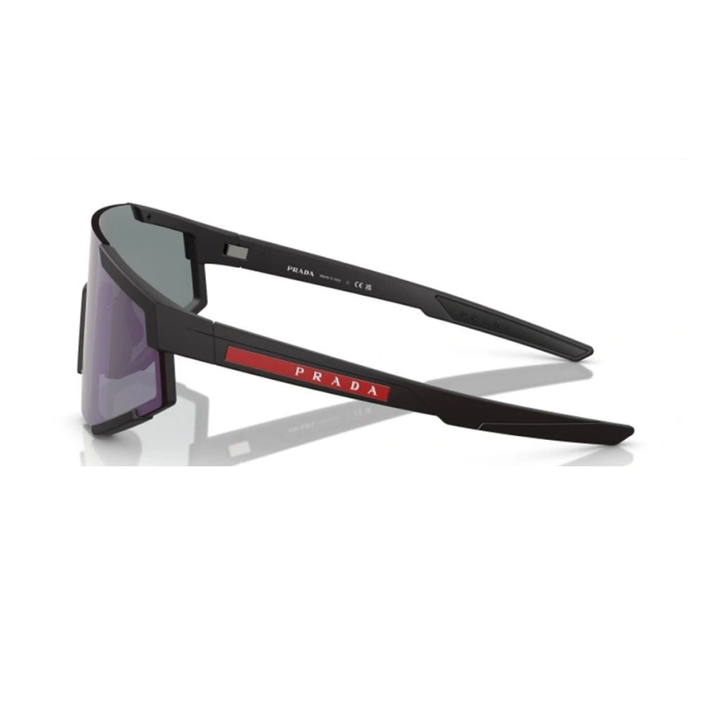 Prada Linea Rossa Ps04ws Fearless Futuristic Geometric Shield Sunglasses
