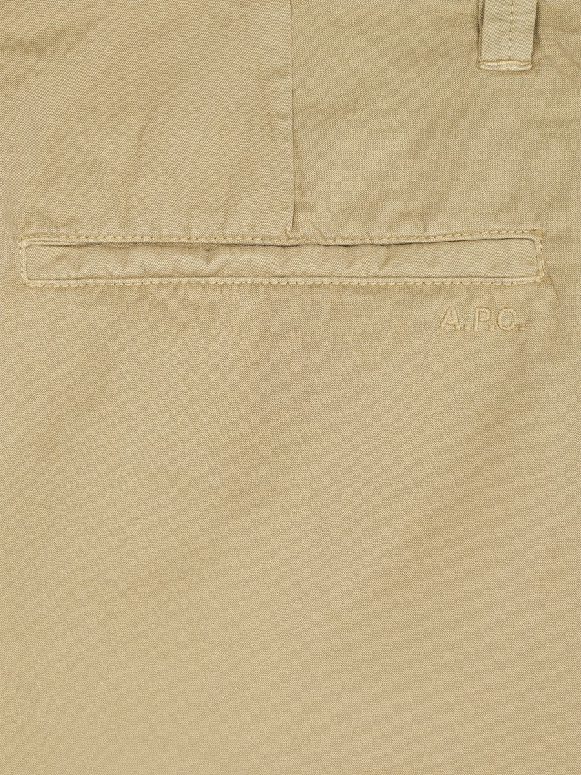 A.P.C. Chino Trousers With Straight-Leg Cut And Mid-Rise Waist