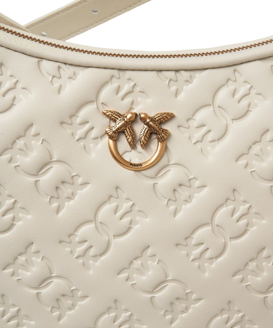 Pinko Shoulder Bag With Monogram 'Mini Half Moon'