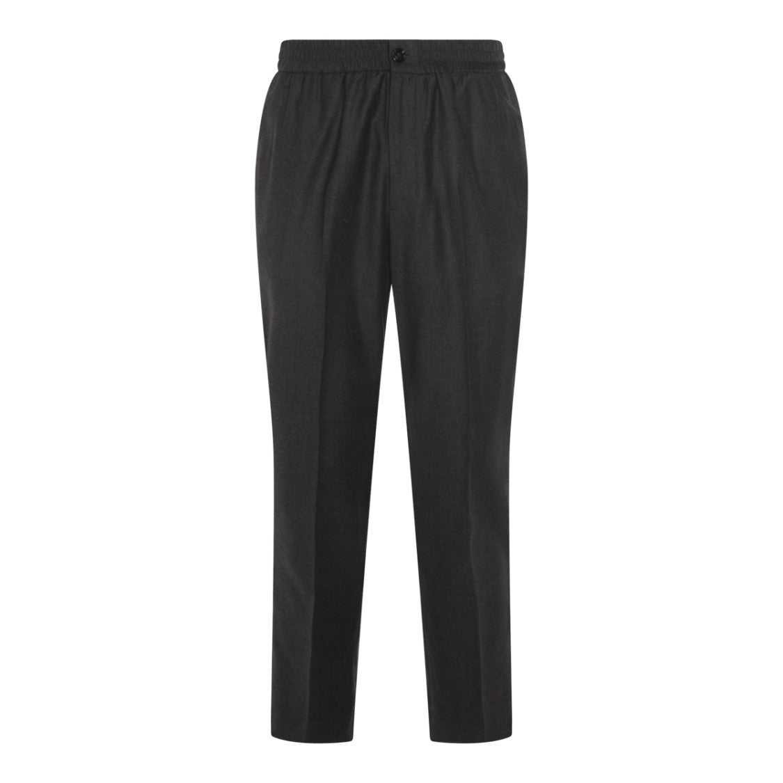 Ami Paris Dark Grey Wool Pants