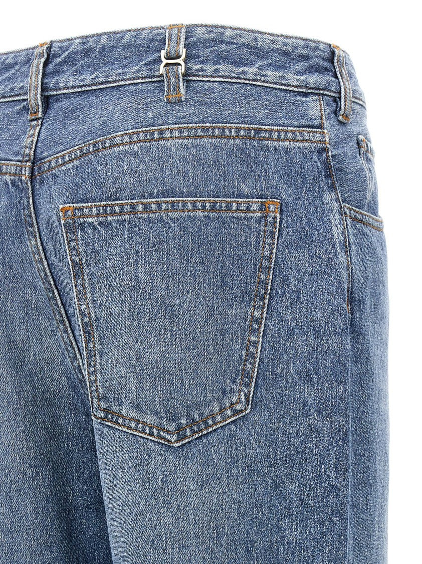 Chloé Wide-Leg High-Waisted Denim Jeans