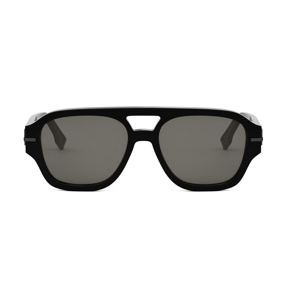 Fendi Graphy Double Bridge Pilot Sunglasses