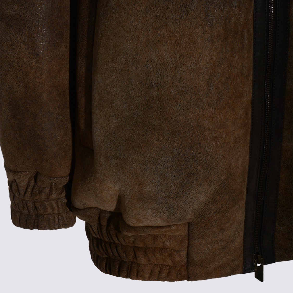 Salvatore Santoro Brown Leather Jacket