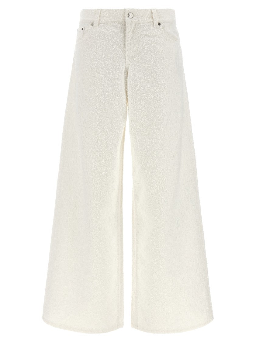 Stella Mccartney Wide-Leg Cotton Denim Jeans