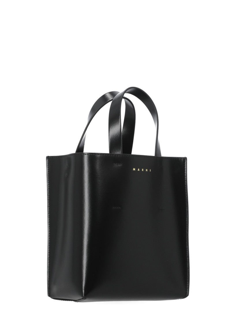 Marni Museo Mini Handbag With Adjustable Logoed Strap