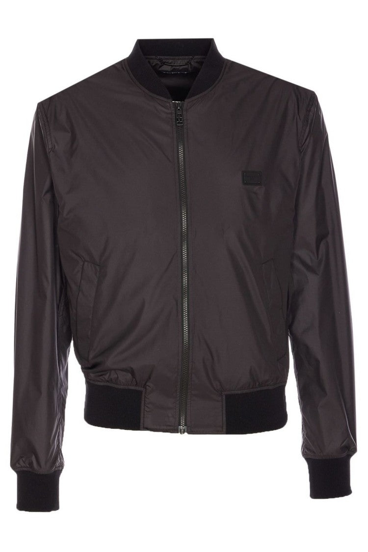 Dolce & Gabbana Tailored Black Coat With Smooth Texture And Timeless Appeal