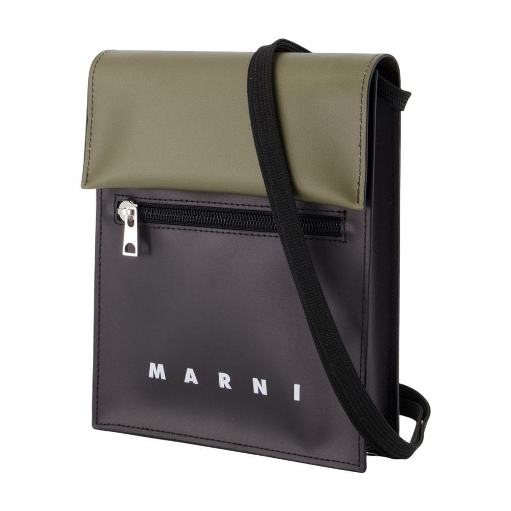 Marni Tribeca Crossbody - Synthetic - Black