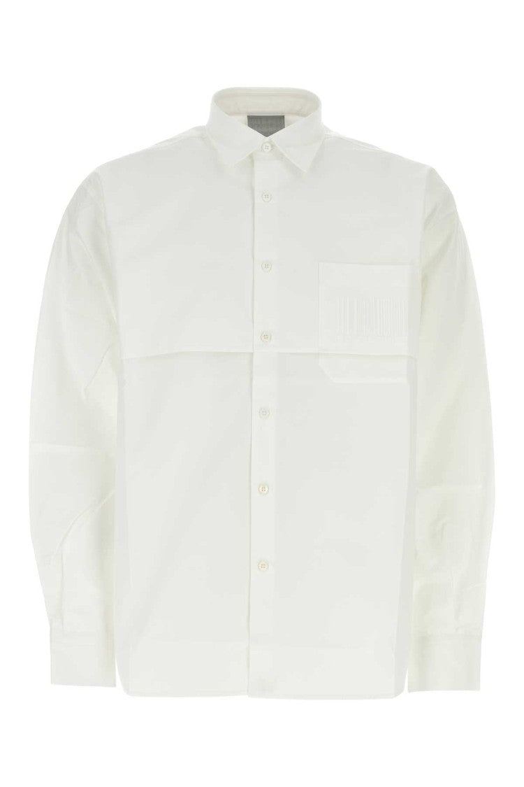 Vtmnts White Cotton Oversize Shirt