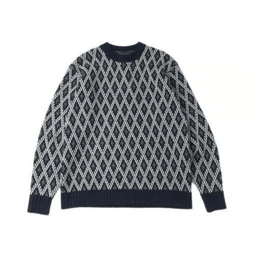 Needles Classic Diamond Argyle Knit Sweater