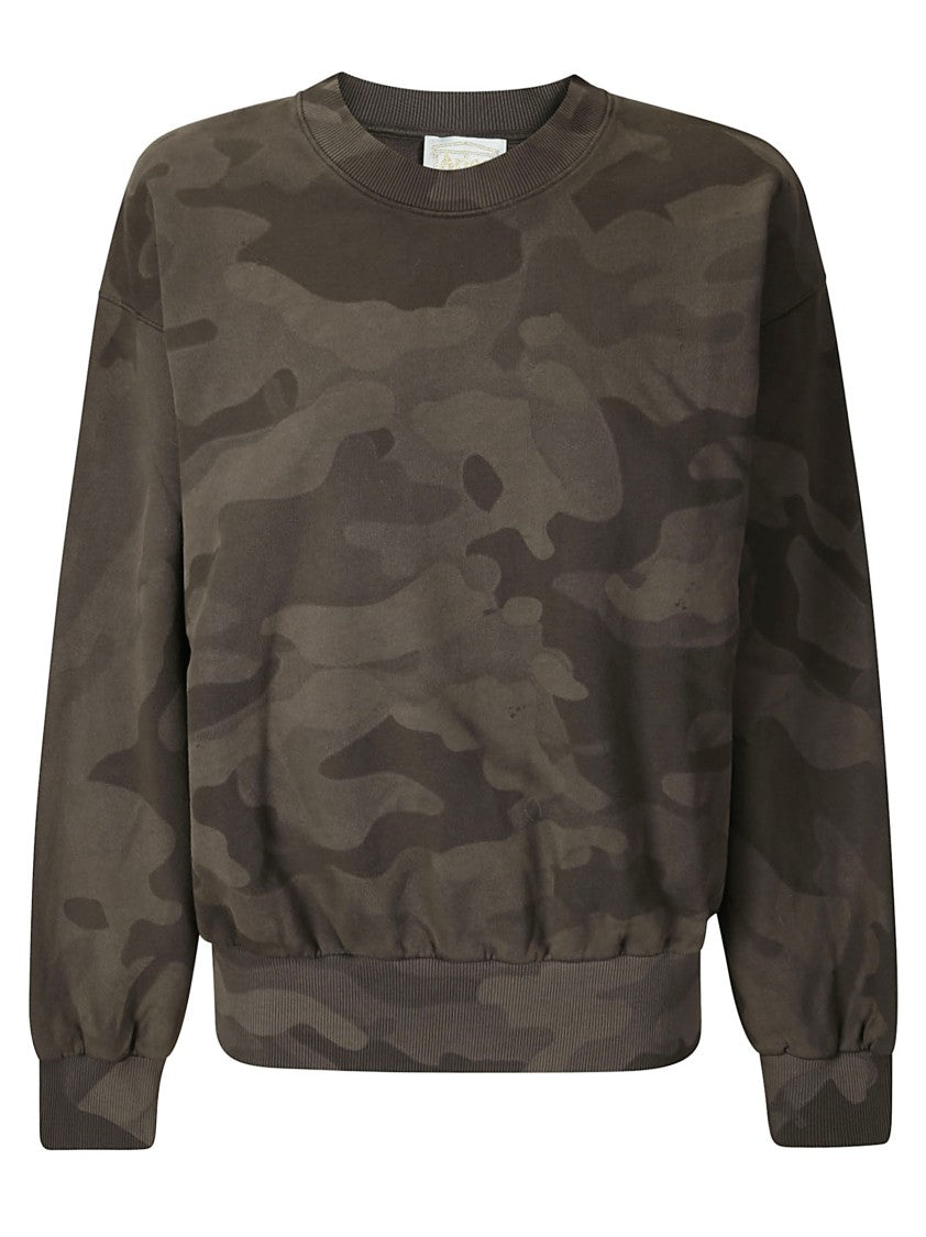 Aries Cotton Crew Neck Sweatshirt