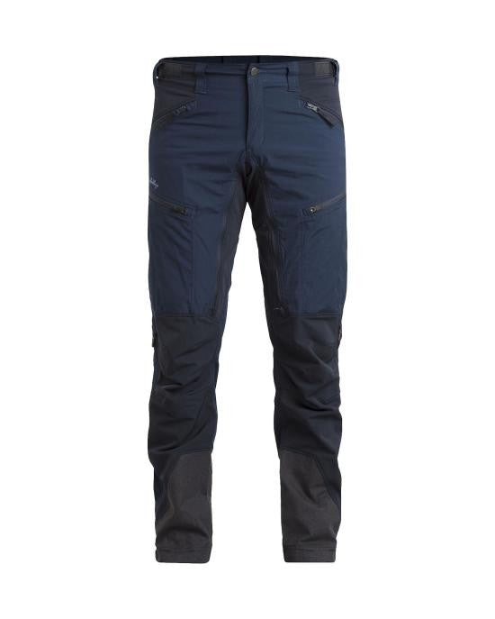 Lundhags Two-Tone Straight Fit Pants With Zippered Pockets